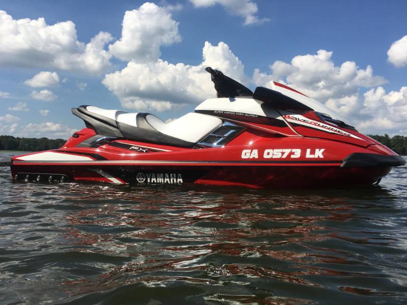 2018 Yamaha FX SVHO Waverunner Lettering from Kevin M, GA